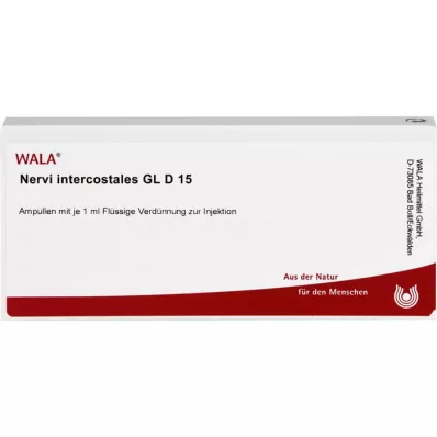 NERVI intercostales GL D 15 ampuller, 10X1 ml