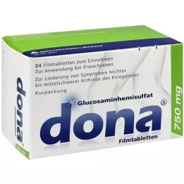 DONA 750 mg filmdrasjerte tabletter, 84 stk