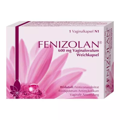 FENIZOLAN 600 mg vaginal vagula, 1 stk