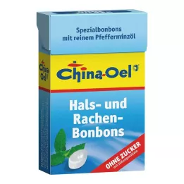 CHINA ÖL Svelg- og hostebonbons uten sukker, 40 g