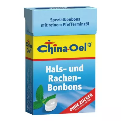 CHINA ÖL Svelg- og hostebonbons uten sukker, 40 g