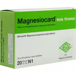 MAGNESIOCARD forte 10 mmol Plv.z.Her.e.Ls.z.Einn. 20 stk