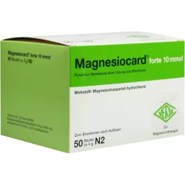 MAGNESIOCARD forte 10 mmol Plv.z.Her.e.Ls.z.Einn. 50 stk