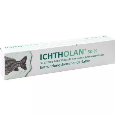 ICHTHOLAN 50 % salve, 40 g