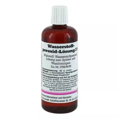 WASSERSTOFFPEROXID Oppløsning 3 %, 100 ml