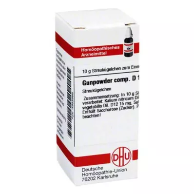 GUNPOWDER komp.D 12 globuler, 10 g GUNPOWDER komp.D 12 globuler, 10 g