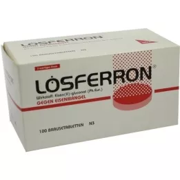 LÖSFERRON Brusetabletter, 100 stk