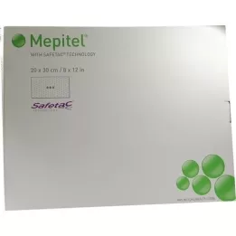 MEPITEL Steril silikonnettbandasje 20x30 cm, 5 stk