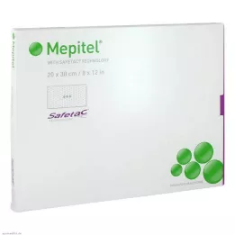 MEPITEL Steril silikonnettbandasje 20x30 cm, 5 stk