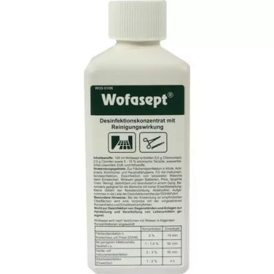 WOFASEPT Instrument- og overflatedesinfeksjon, 250 ml