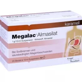 MEGALAC Almasilatsuspensjon, 20X10 ml