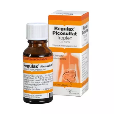 REGULAX Pikosulfatdråper, 20 ml REGULAX Pikosulfatdråper, 20 ml