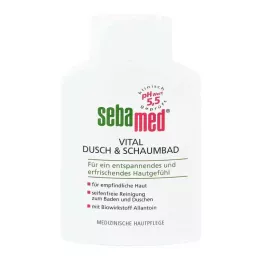 SEBAMED Vital dusj + skumbad, 200 ml