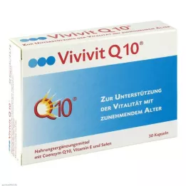 VIVIVIT Q10-kapsler, 30 kapsler