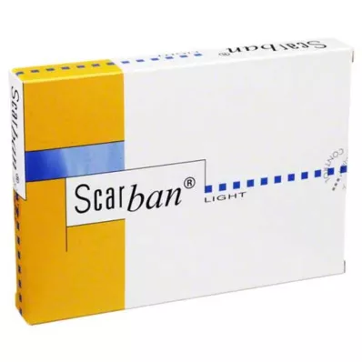 SCARBAN Lett silikonbandasje 5x7,5 cm, 2 stk SCARBAN Lett silikonbandasje 5x7,5 cm, 2 stk
