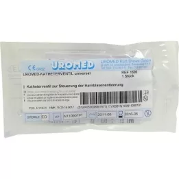 UROMED Kateterventil universal 1500, 1 stk