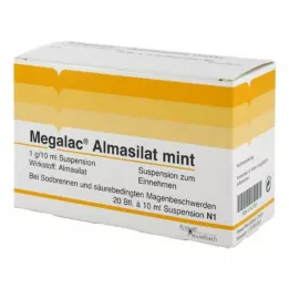 MEGALAC Almasilat mintsuspensjon, 20X10 ml