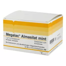 MEGALAC Almasilat mintsuspensjon, 50X10 ml