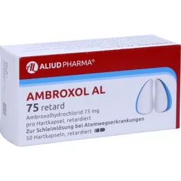 AMBROXOL AL 75 retard Retard Retardkapsler, 50 stk