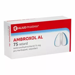 AMBROXOL AL 75 retard Retard Retardkapsler, 50 stk