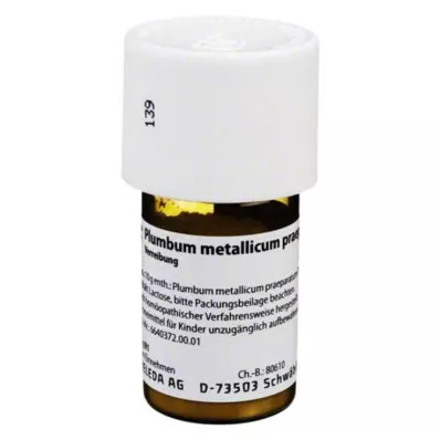 PLUMBUM METALLICUM praep. D 6 trituration, 20 g