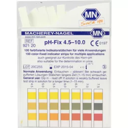 PH-FIX Indikatorstrimler pH 4,5-10, 100 stk