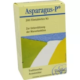 ASPARAGUS P Filmdrasjerte tabletter, 200 stk