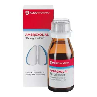 AMBROXOL AL 15 mg/5 ml saft, 100 ml