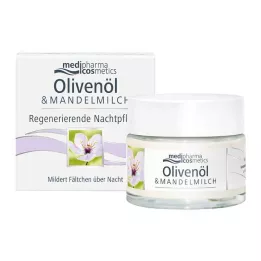OLIVEN-MANDELMILCH regenererende nattpleie, 50 ml