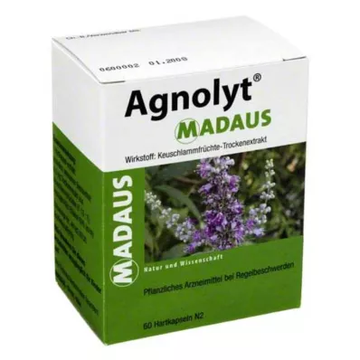 AGNOLYT MADAUS harde kapsler, 60 stk
