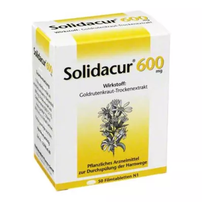 SOLIDACUR 600 mg filmdrasjerte tabletter, 50 stk SOLIDACUR 600 mg filmdrasjerte tabletter, 50 stk