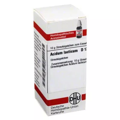 ACIDUM LACTICUM D 12 globuler, 10 g ACIDUM LACTICUM D 12 globuler, 10 g