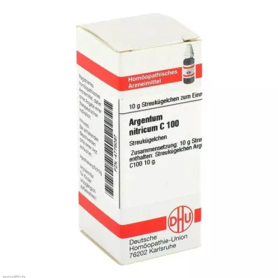 ARGENTUM NITRICUM C 100 globuler, 10 g