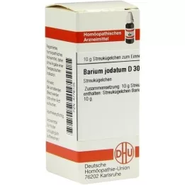 BARIUM JODATUM D 30 globuler, 10 g