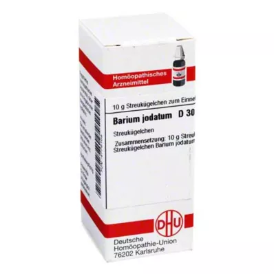 BARIUM JODATUM D 30 globuler, 10 g