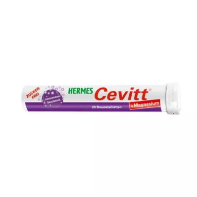 HERMES Cevitt+Magnesium brusetabletter, 20 stk