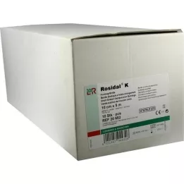 ROSIDAL K-bandasje 10 cmx5 m steril enkeltpakket, 10 stk