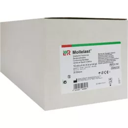 MOLLELAST Bandasjer 10 cmx4 m sterilt enkeltpakket, 20 stk