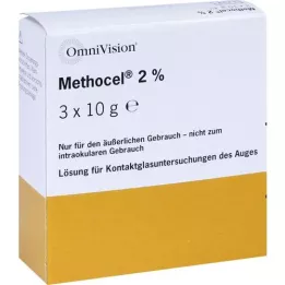 METHOCEL 2 % øyedråper, 3X10 g