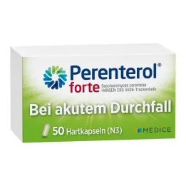 PERENTEROL forte 250 mg kapsler, 50 stk