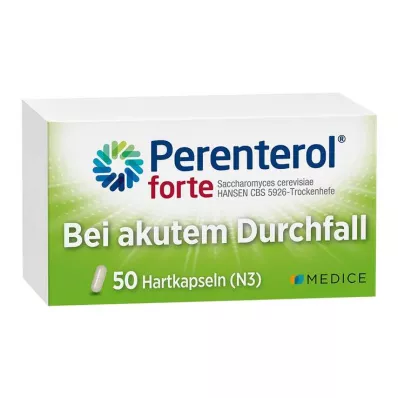 PERENTEROL forte 250 mg kapsler, 50 stk PERENTEROL forte 250 mg kapsler, 50 stk
