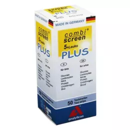 COMBISCREEN 5+Leuko Plus teststrimler, 50 stk