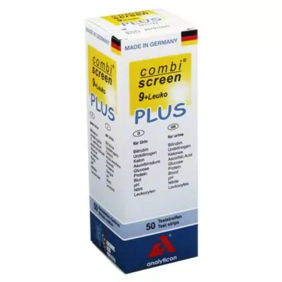 COMBISCREEN 9+Leuko Plus teststrimler, 50 stk COMBISCREEN 9+Leuko Plus teststrimler, 50 stk