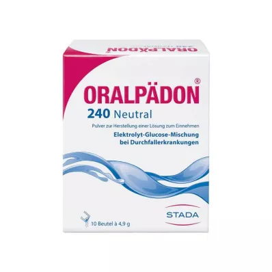 ORALPÄDON 240 nøytrale pulverposer, 10 stk ORALPÄDON 240 nøytrale pulverposer, 10 stk