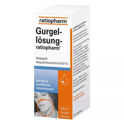 GURGELLÖSUNG-ratiopharm, 200 ml GURGELLÖSUNG-ratiopharm, 200 ml
