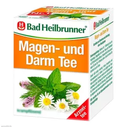 BAD HEILBRUNNER Mage- og tarmte N Filterpose, 8X1,75 g