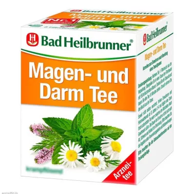 BAD HEILBRUNNER Mage- og tarmte N Filterpose, 8X1,75 g BAD HEILBRUNNER Mage- og tarmte N Filterpose, 8X1,75 g