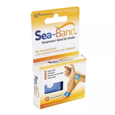 SEA-BAND Akupressurbånd for barn, 2 stk SEA-BAND Akupressurbånd for barn, 2 stk