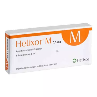 HELIXOR M Ampuller 0,1 mg, 8 stk HELIXOR M Ampuller 0,1 mg, 8 stk