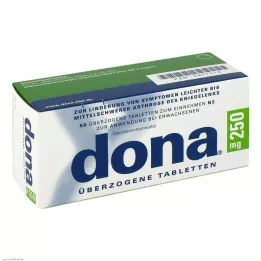 DONA 250 mg belagte tabletter, 50 stk